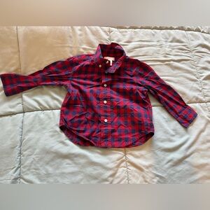 Ralph Lauren toddler button down red & blue